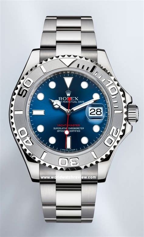 rolex yachtmaster review blue|rolex yacht master 16622 40mm.